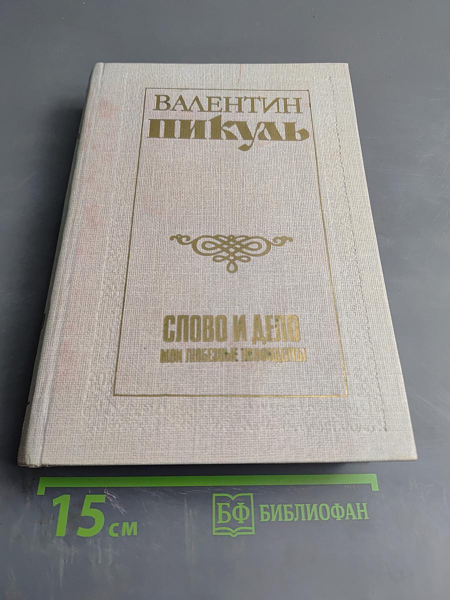 Слово и Дело. Книга вторая: Мои любезные конфиденты