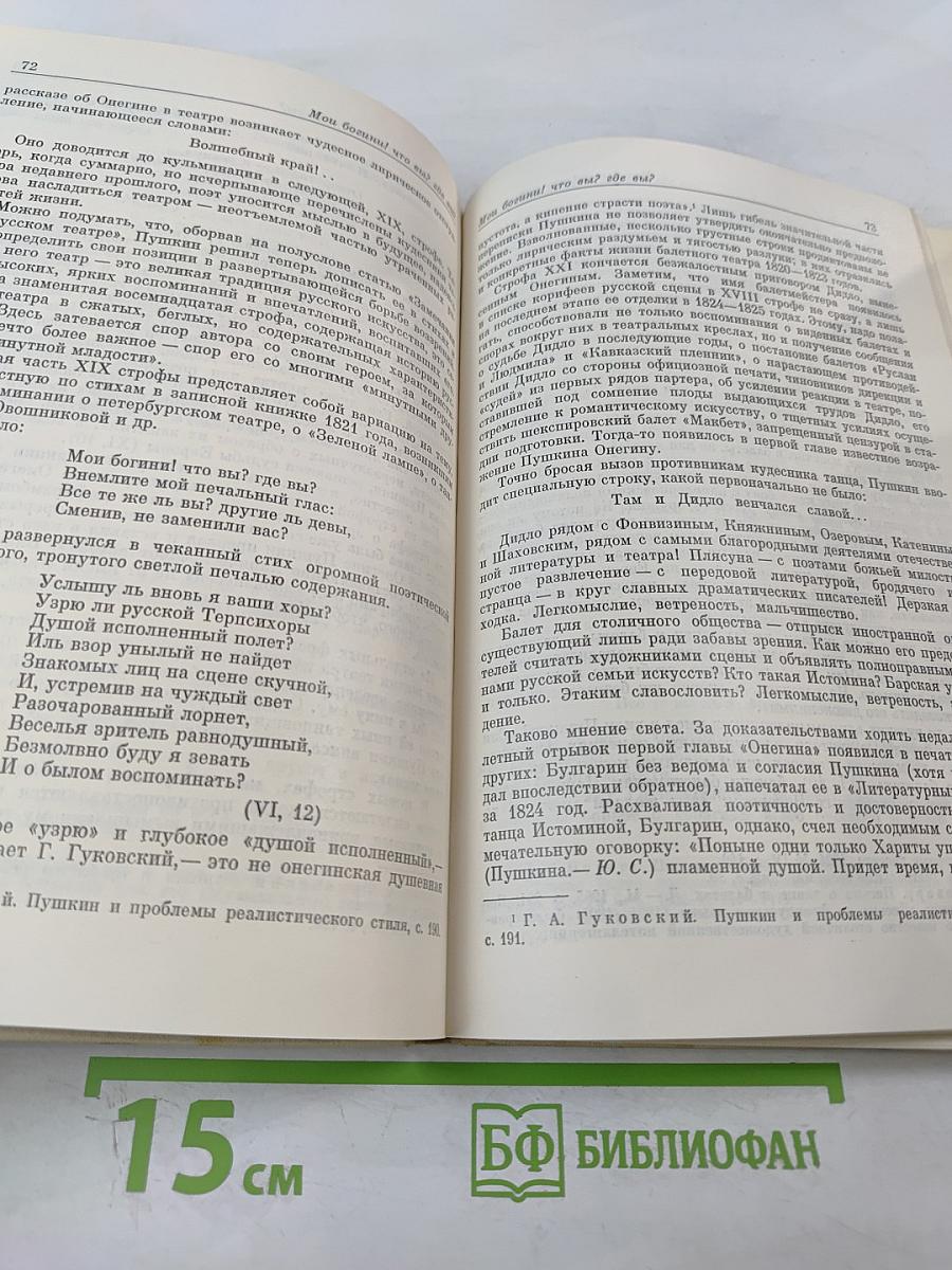 Балетные строки Пушкина