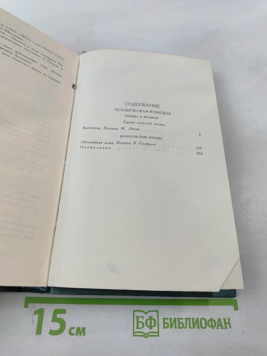 Человеческая комедия. Том 18