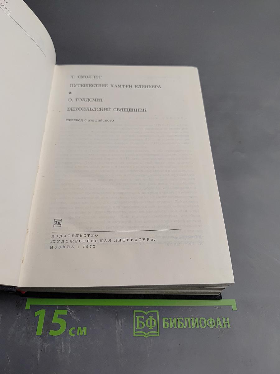 Путешествие Хамфри Клинкера. Векфильдский священник