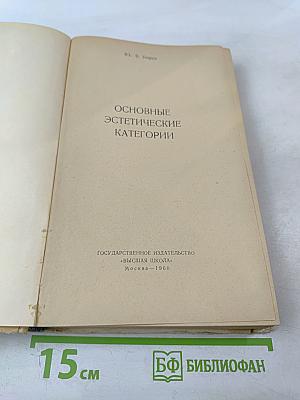 Основные эстетические категории