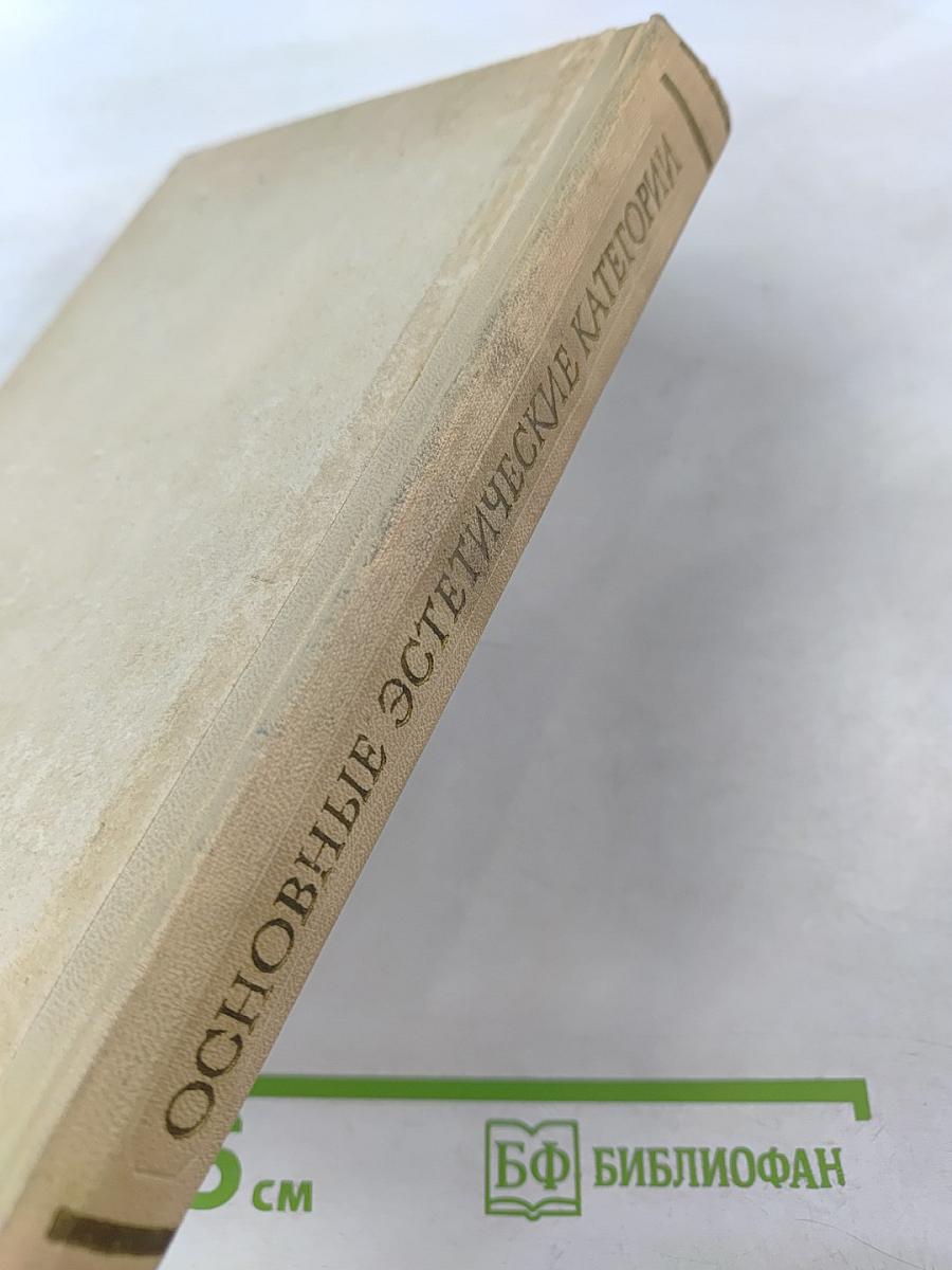 Основные эстетические категории