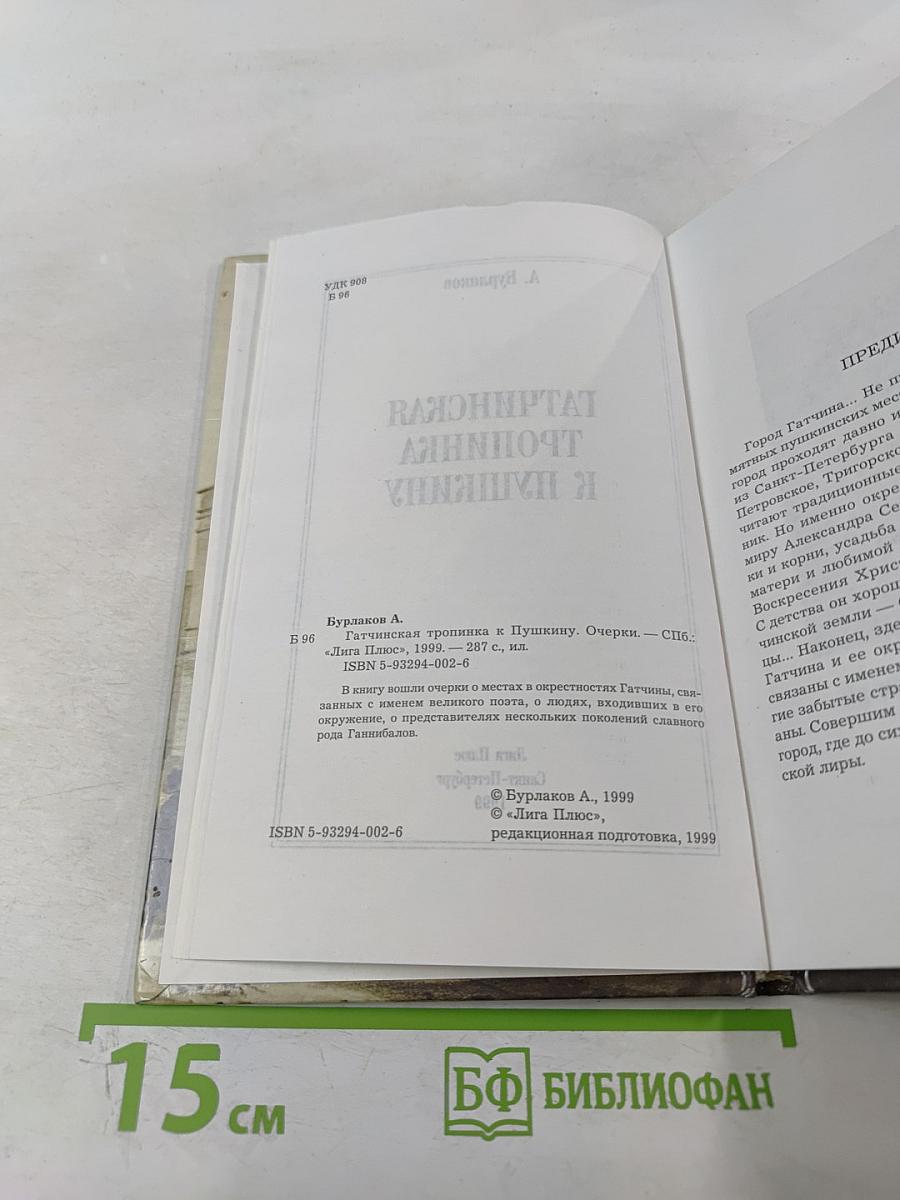 Гатчинская тропинка к Пушкину