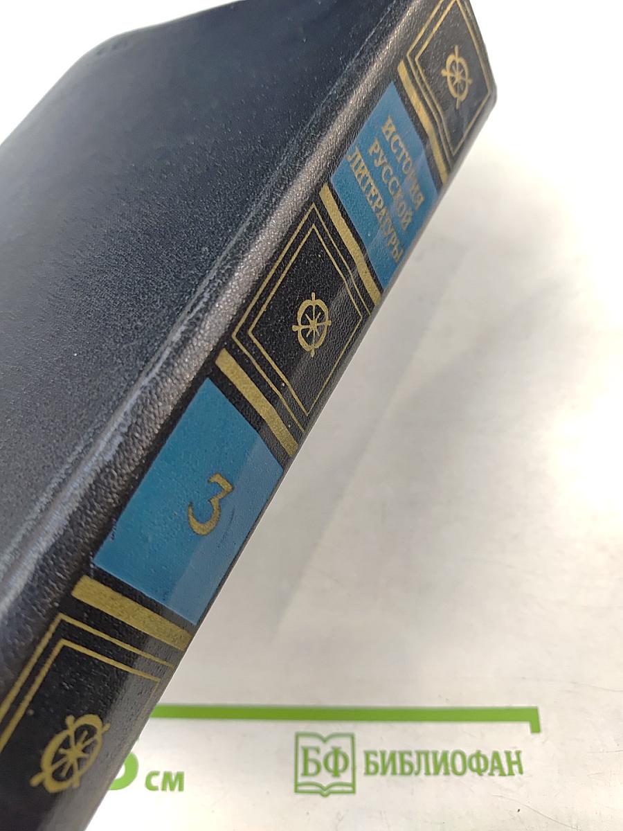 История русской литературы. Том третий. Расцвет реализма