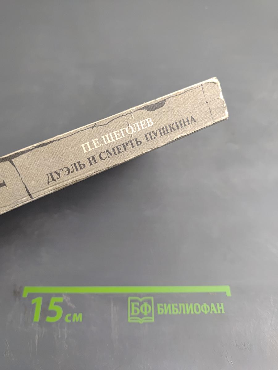 Дуэль и смерть Пушкина. Книга 1