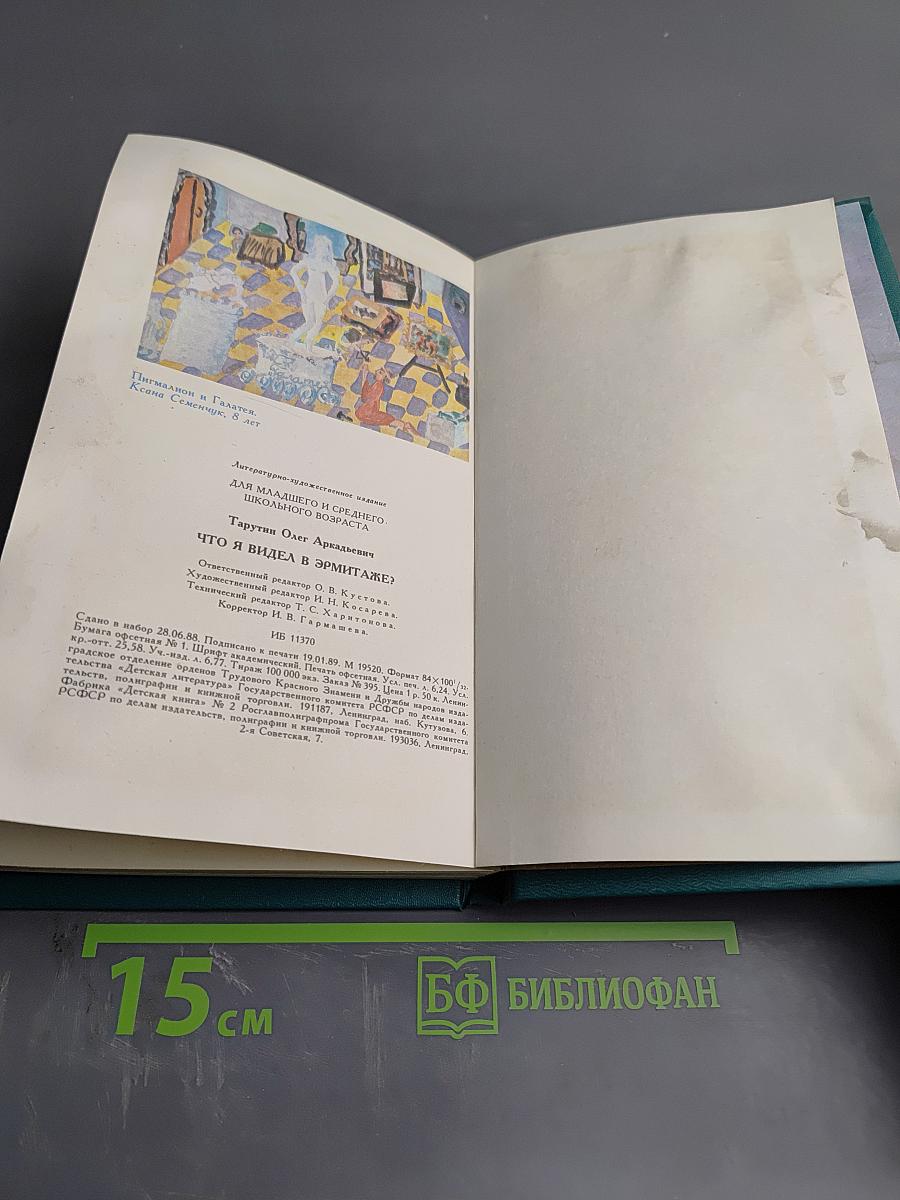 Что я видел в Эрмитаже?