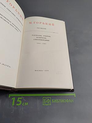 Полное собрание сочинений. Том Шестой: Рассказы, очерки, наброски, стихотворения 1901-1907