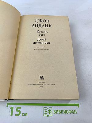 Кролик, беги. Давай поженимся