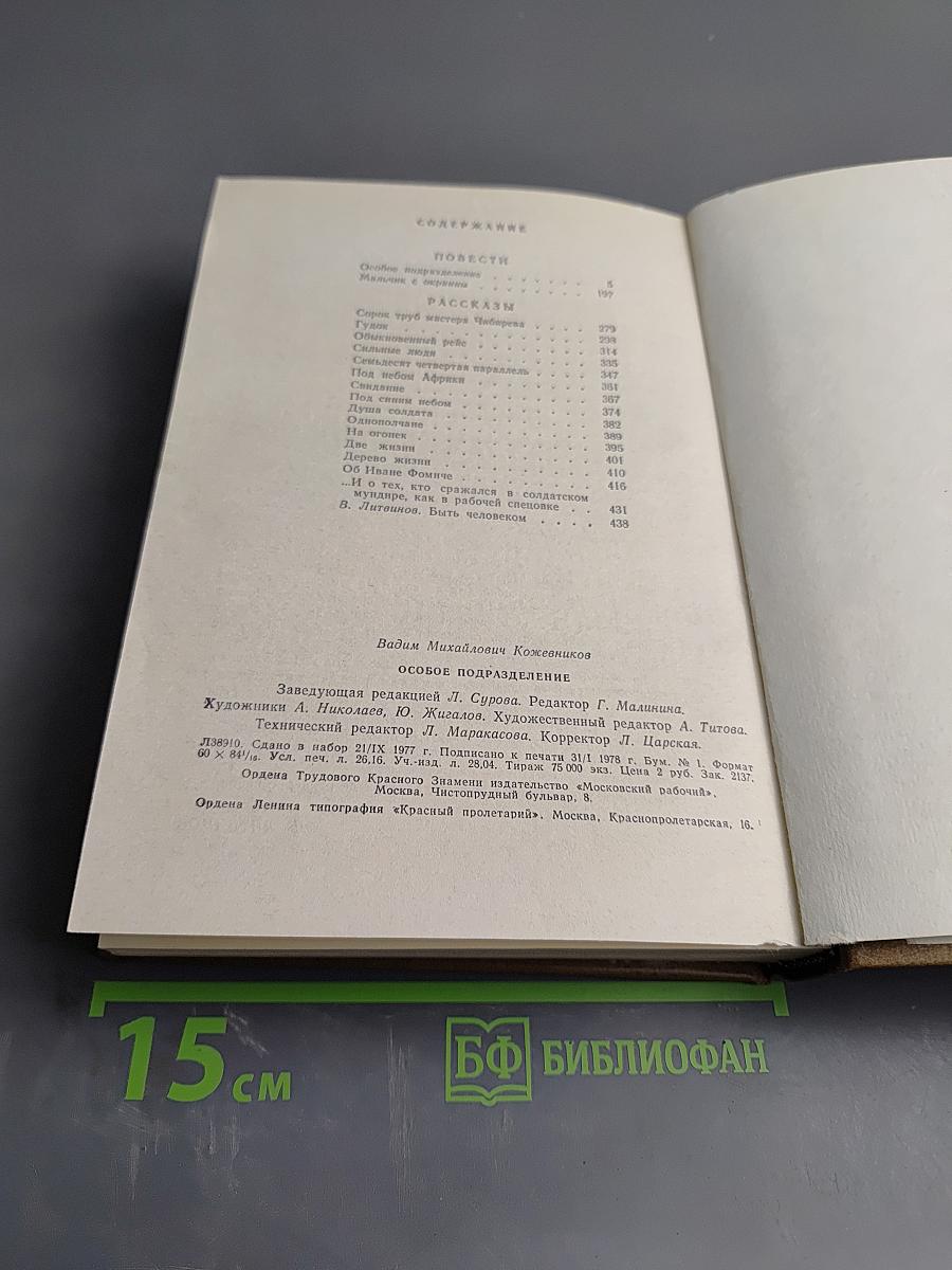 Особое подразделение