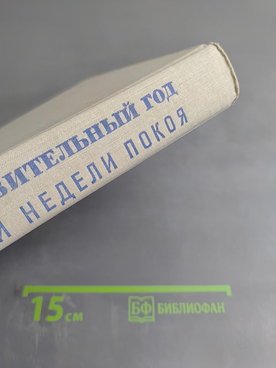 Удивительный год. Три недели покоя