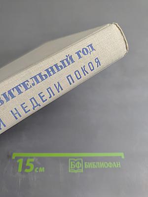 Удивительный год. Три недели покоя