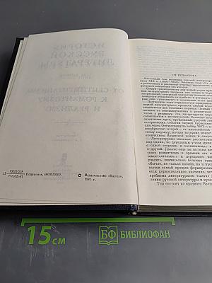 История русской литературы. Том второй. От сентиментализма к романтизму и реализму