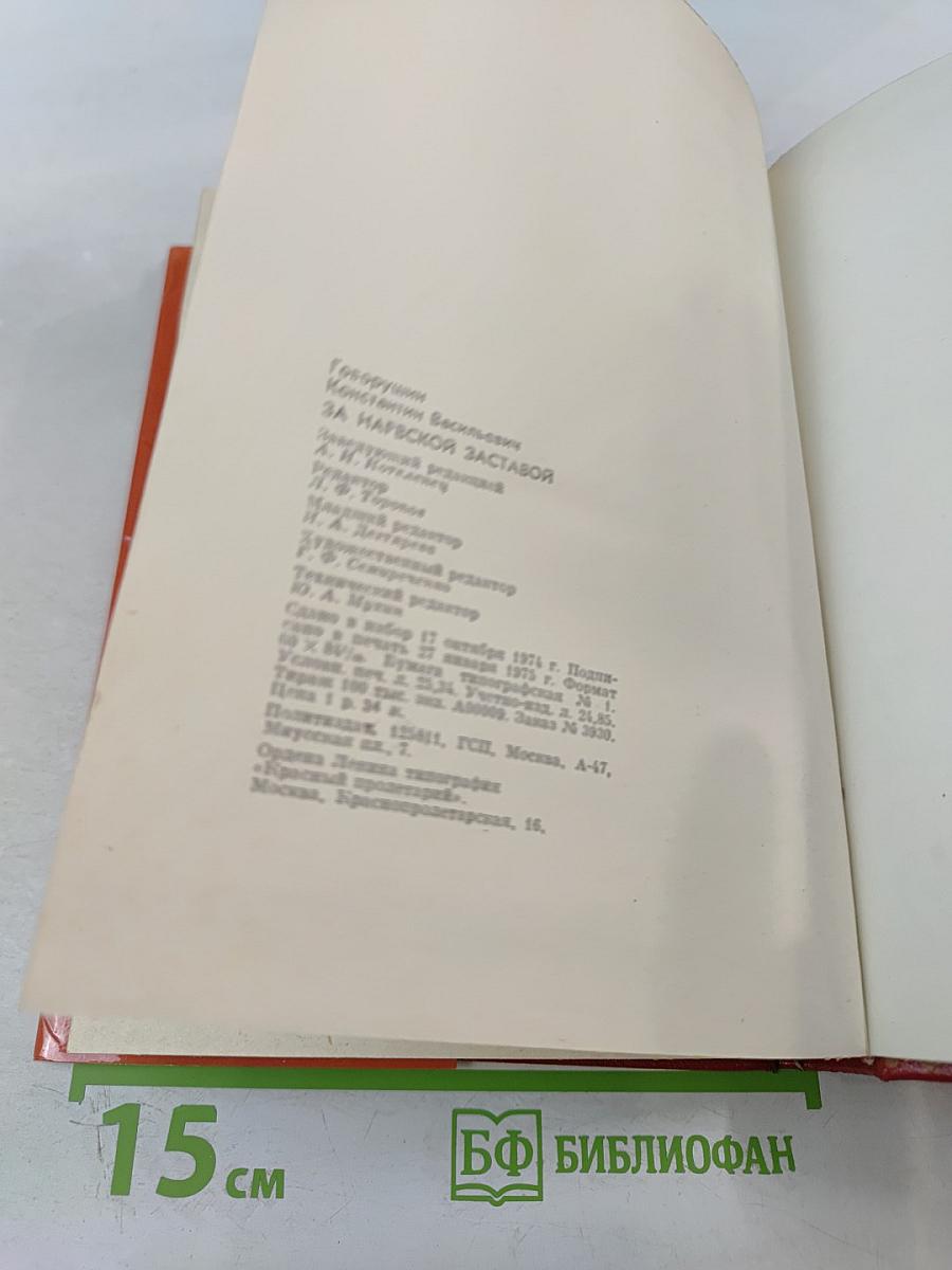 За Нарвской заставой