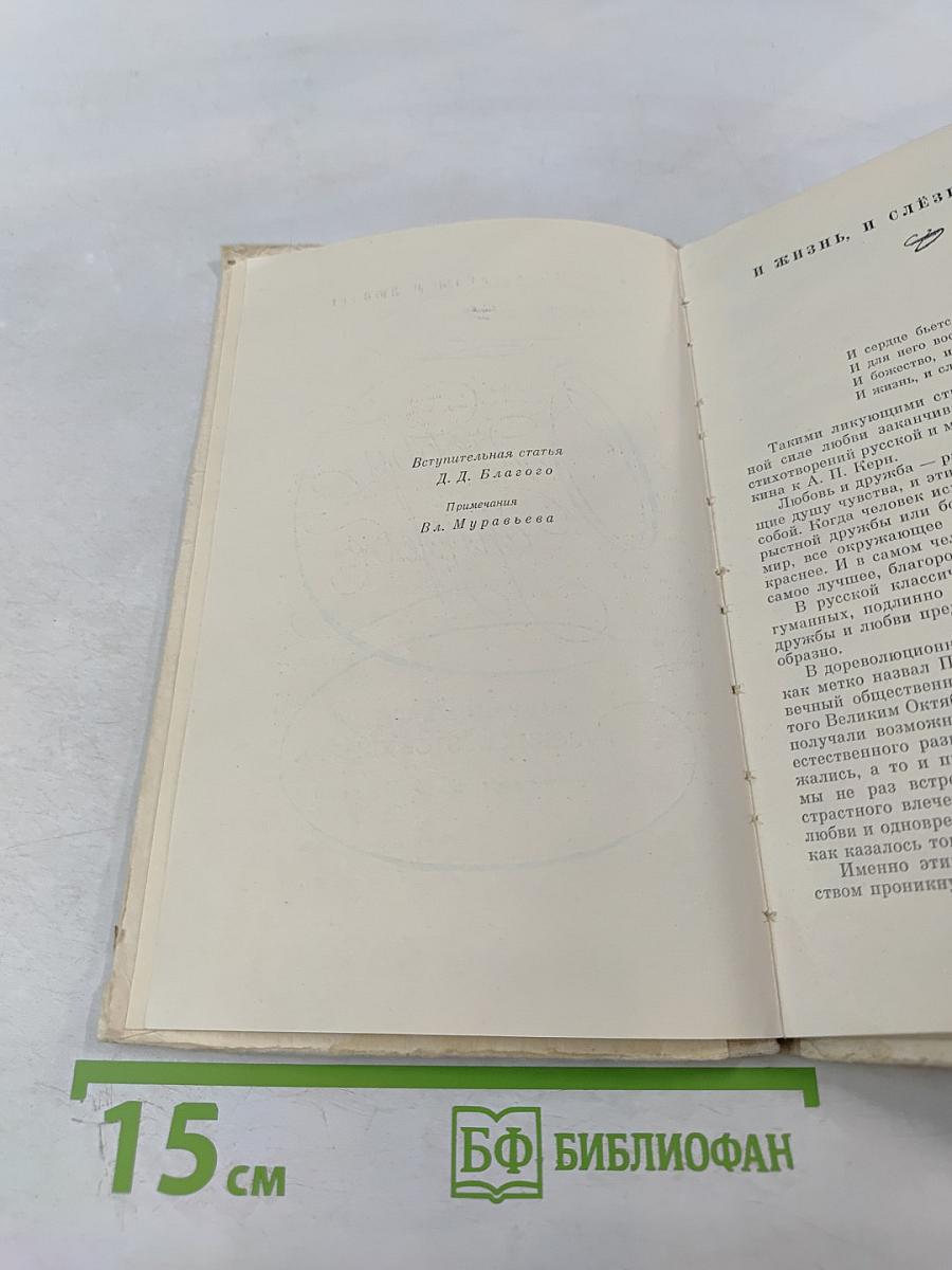 О любви и дружбе: Избранные стихи русских поэтов XIX века
