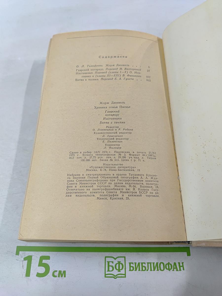 Гаврский нотариус. Наставники. Битва с тенями
