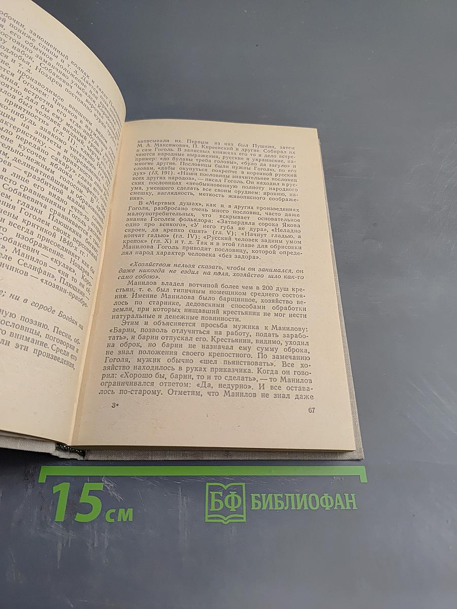 Поэма Н.В. Гоголя "Мертвые души". Комментарий