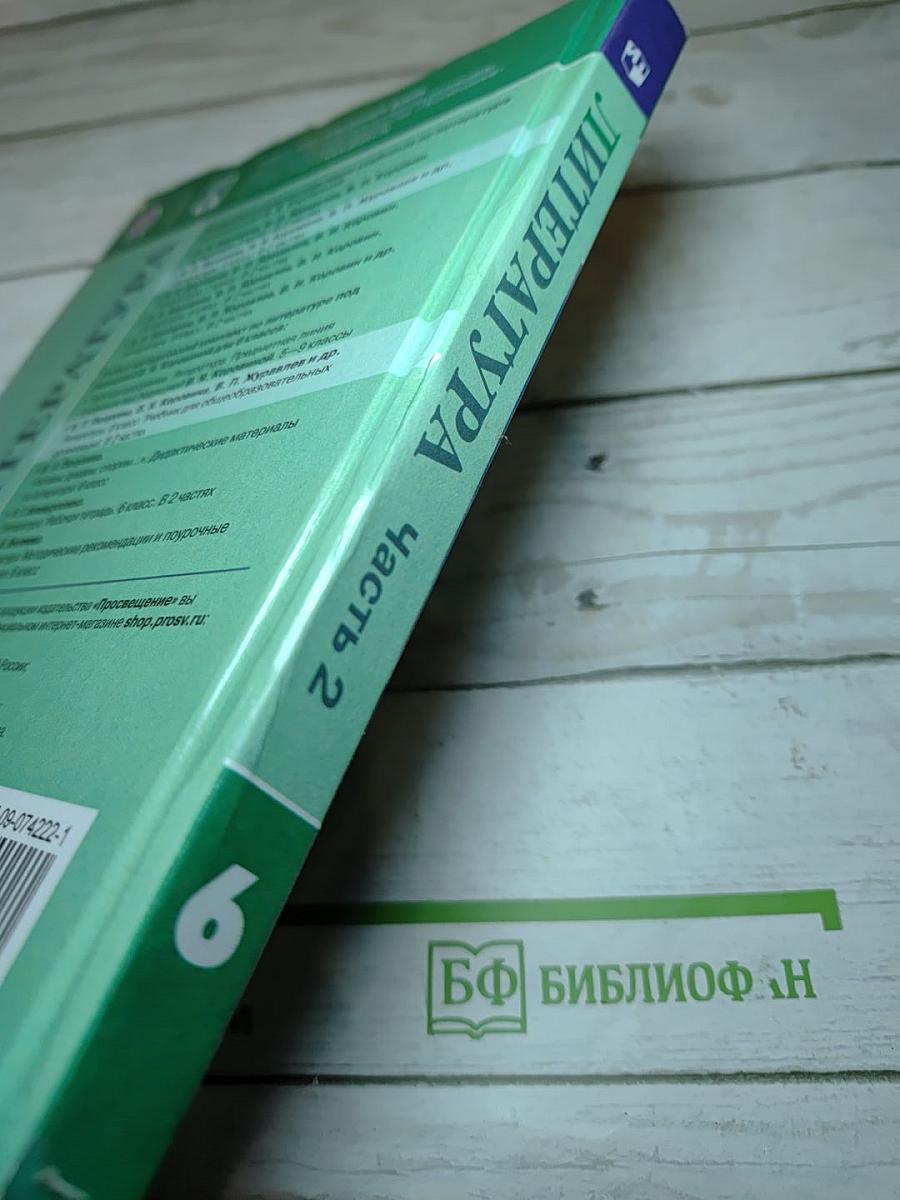 Литература. 6 класс. Часть 2