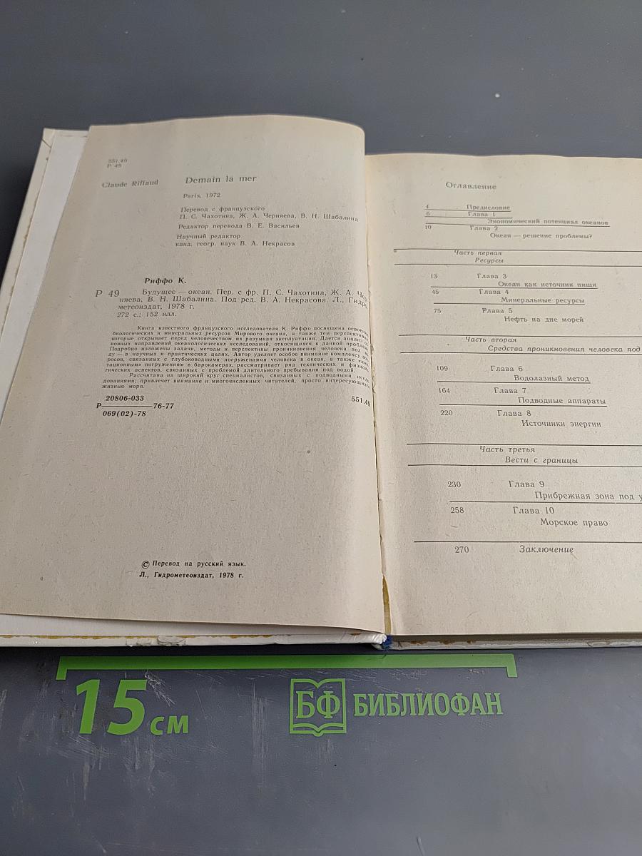 Будущее — океан