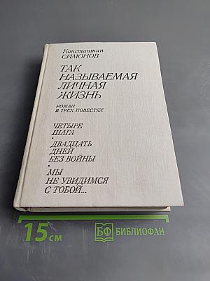 Так называемая личная жизнь