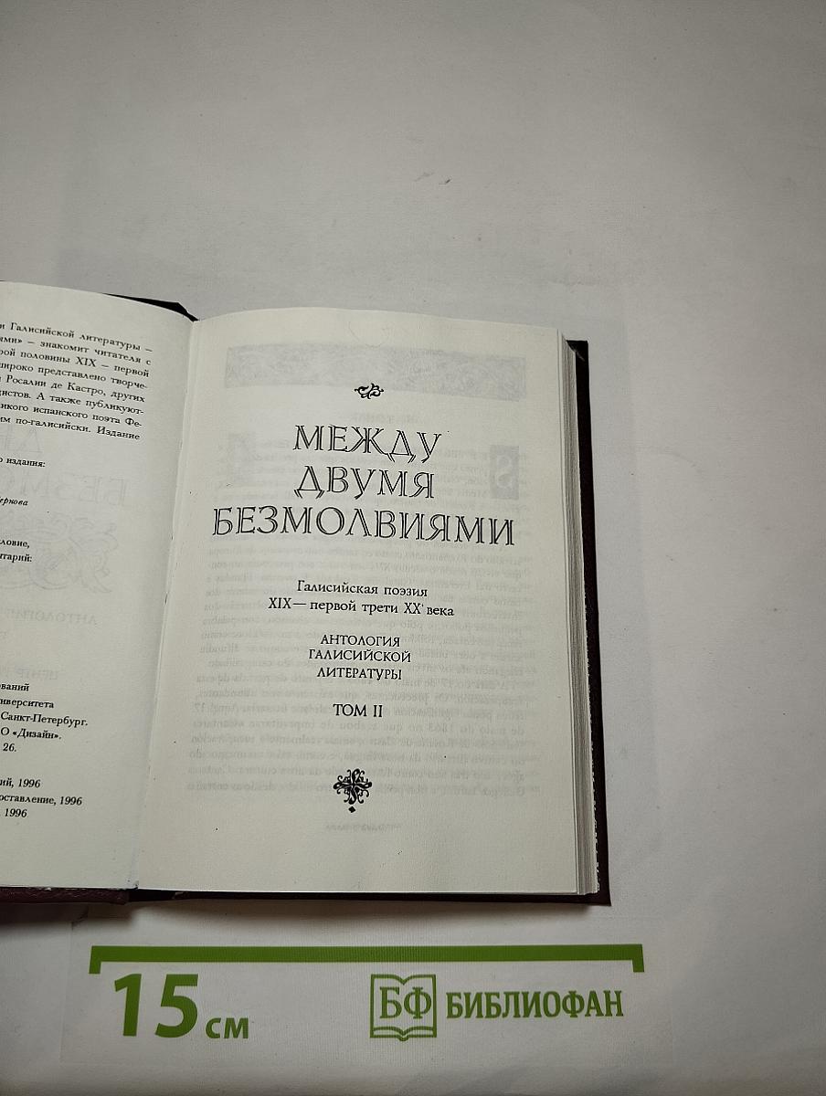 Между двумя безмолвиями