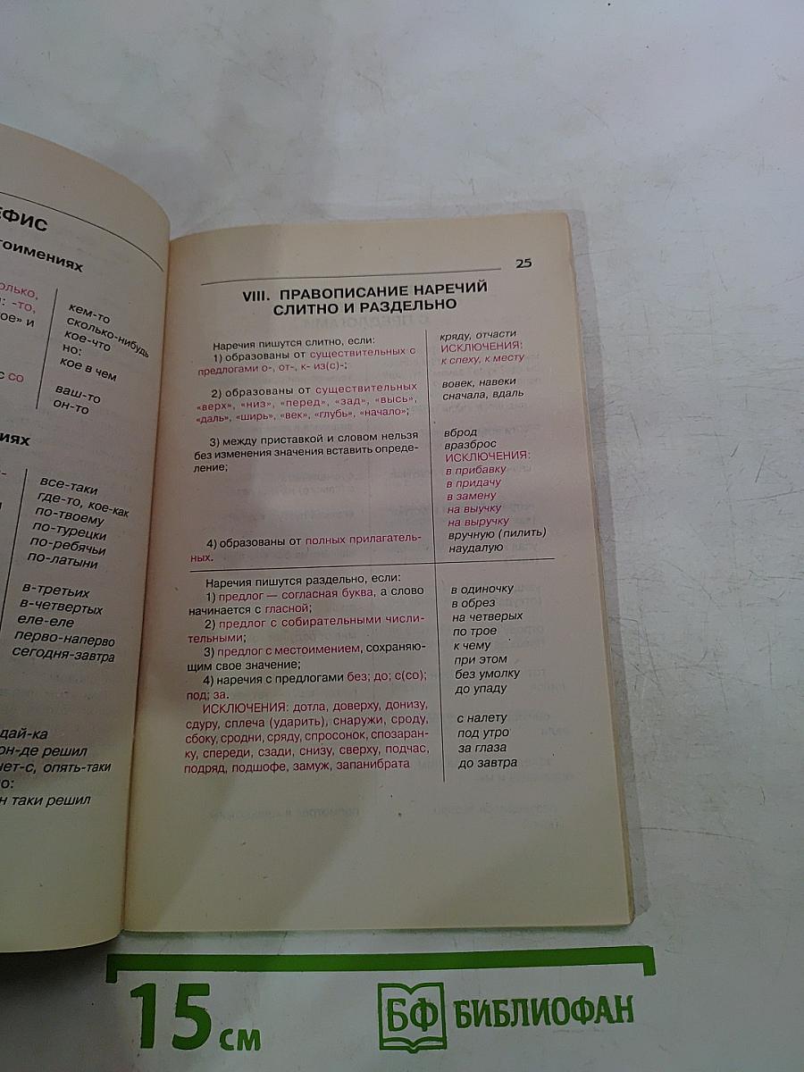 Русский язык. Грамматика в таблицах и схемах