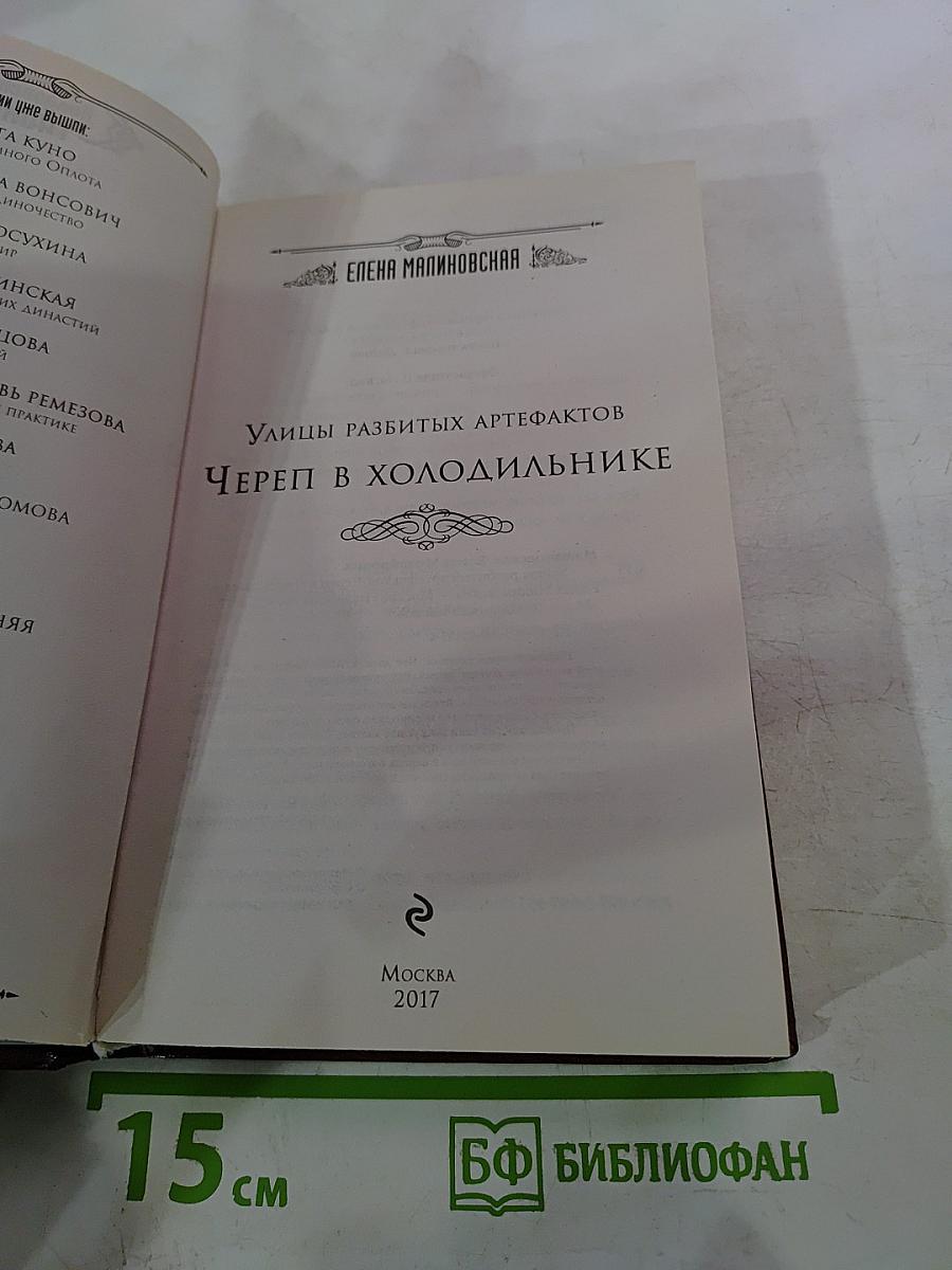 Улицы разбитых артефактов. Череп в холодильнике