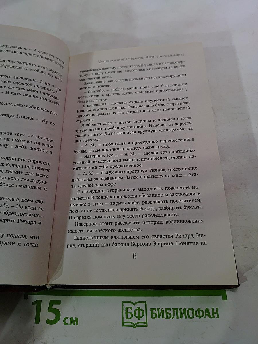 Улицы разбитых артефактов. Череп в холодильнике