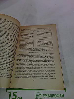 Проблемы функционального изучения литературы