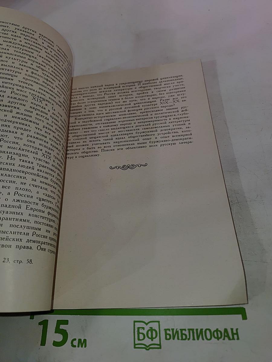 Русская классическая литература и наша современность