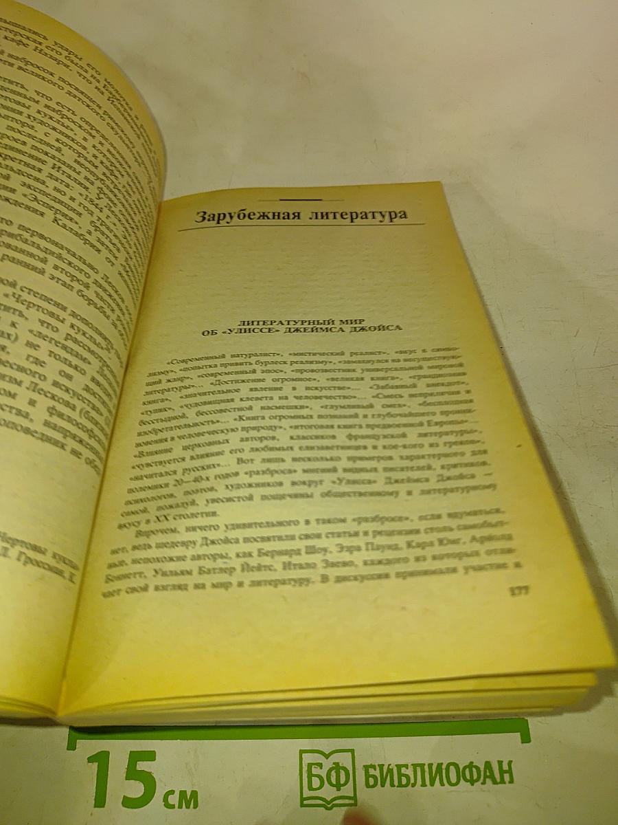 Вопросы литературы Ноябрь - Декабрь 1990