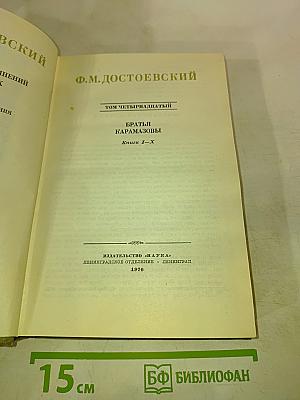 Братья Карамазовы. Том четырнадцатый