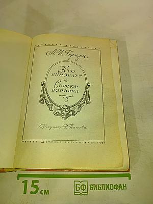 Кто виноват? Сорока-воровка