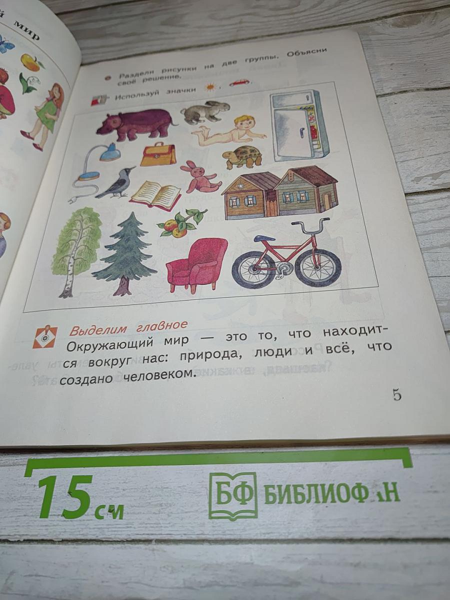 Окружающий мир. 1 класс. Часть первая