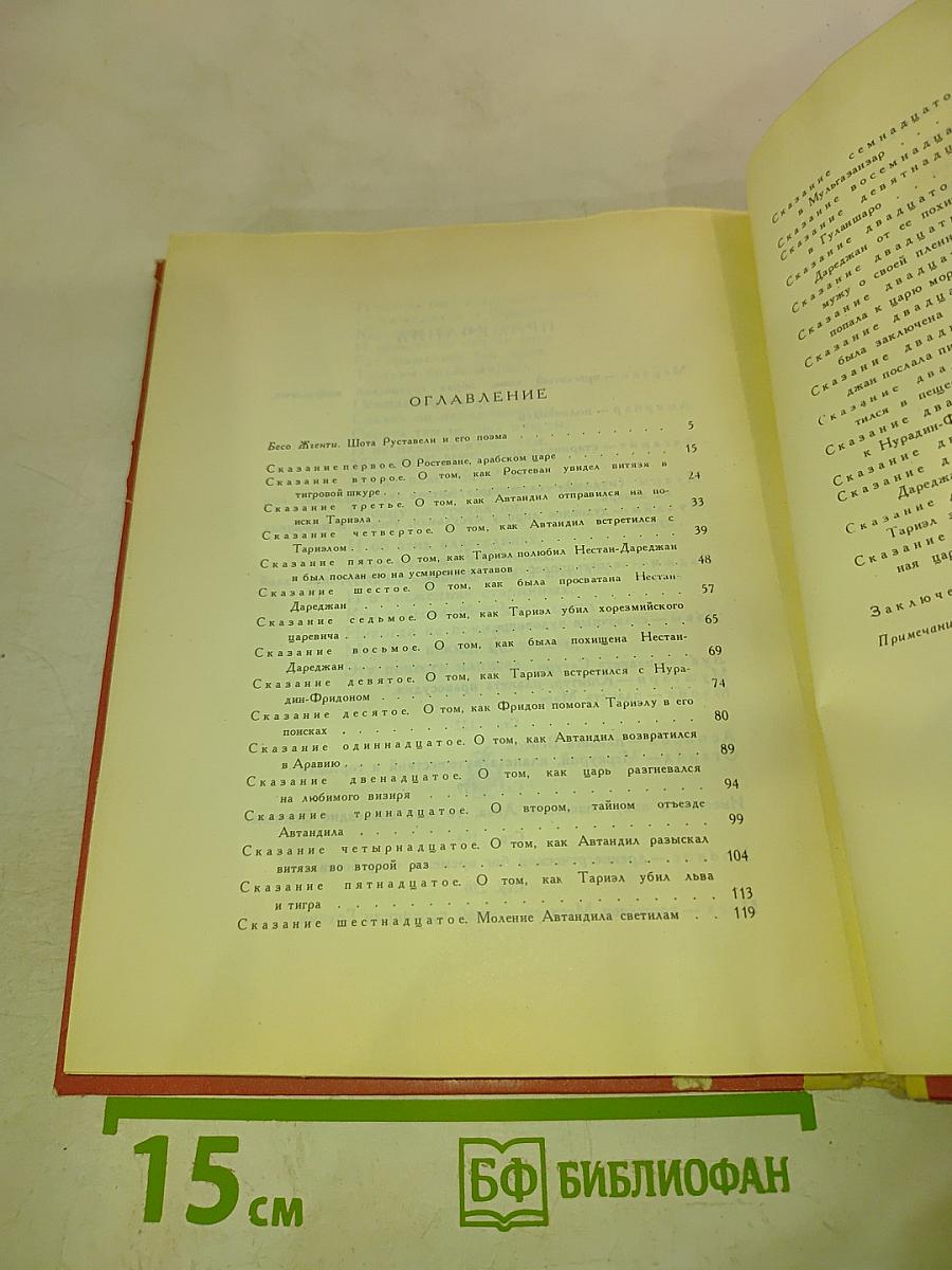 Витязь в тигровой шкуре