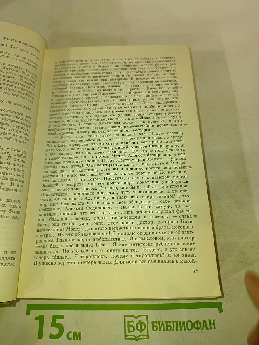 Полное собрание сочинений в 30 томах. Том 15: Братья Карамазовы. Книги XI-XII, Эпилог. Рукописные редакции