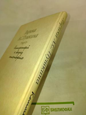 Лирика А.С. Пушкина. Комментарий к одному стихотворению