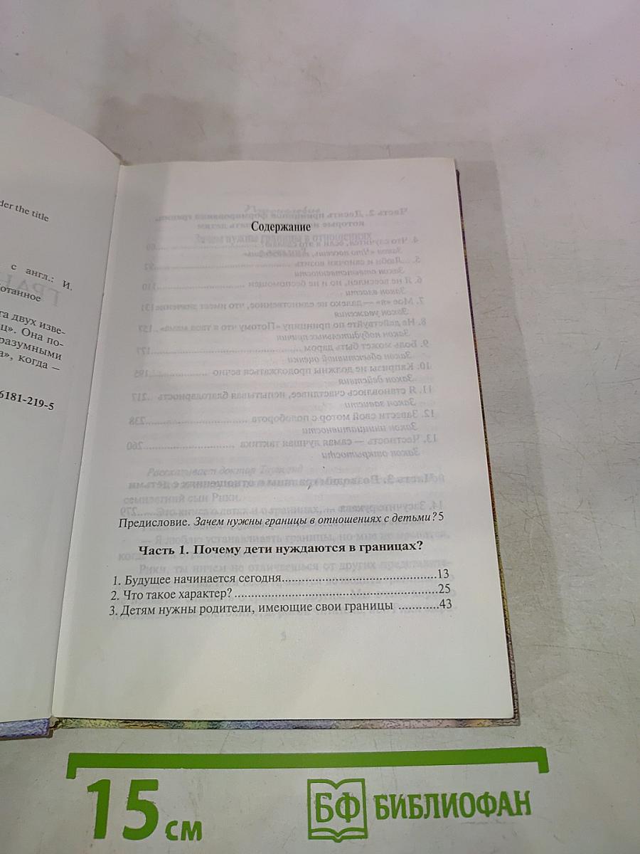 ДЕТИ: границы, границы!