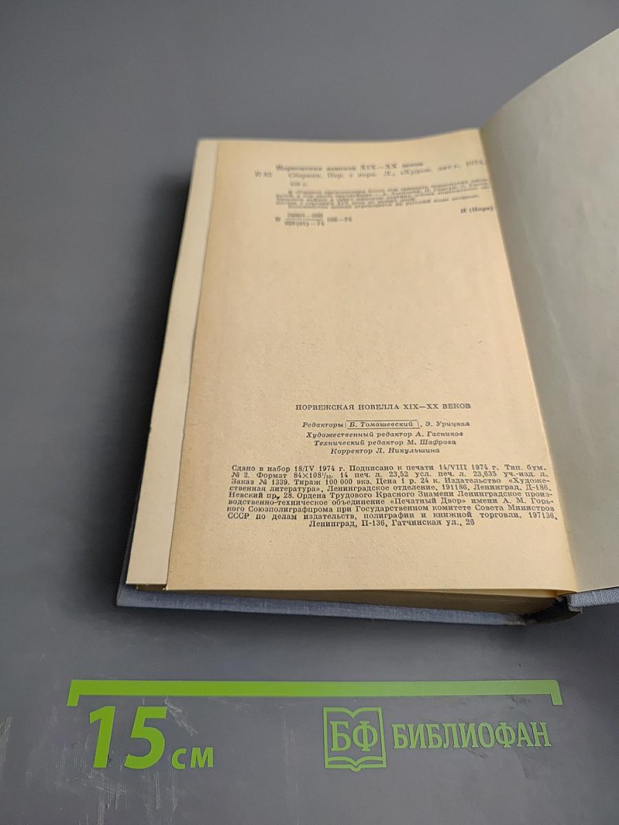 Норвежская новелла XIX-XX веков