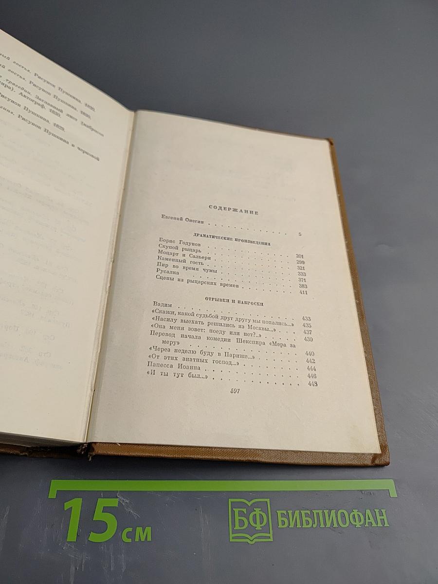 Собрание сочинений. Том четвертый. Евгений Онегин. Драматические произведения.