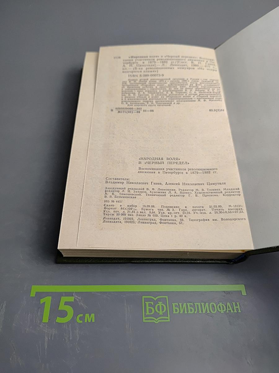 "Народная воля" и "Черный передел"