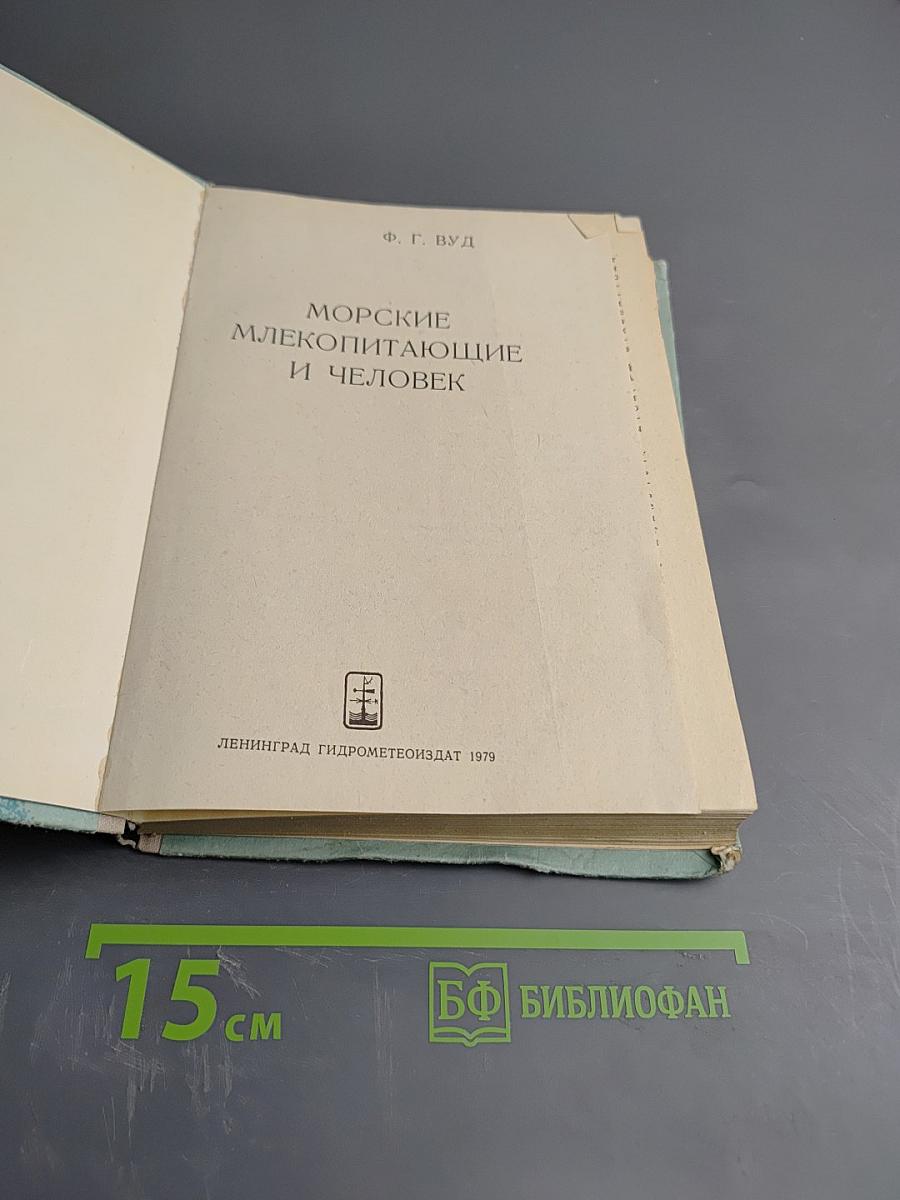 Морские млекопитающие и человек