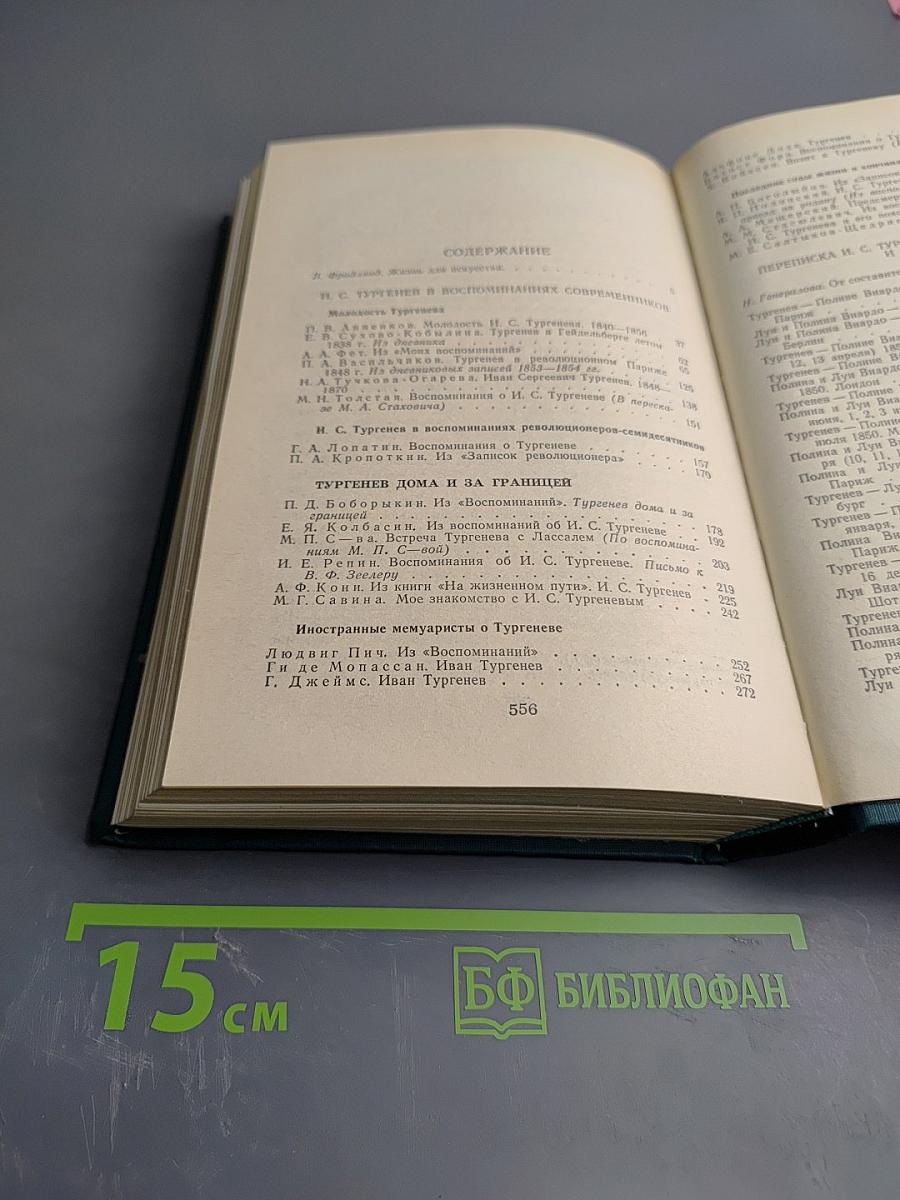 И.С. Тургенев в воспоминаниях современников. Переписка И.С. Тургенева с Полиной Виардо и ее семьей