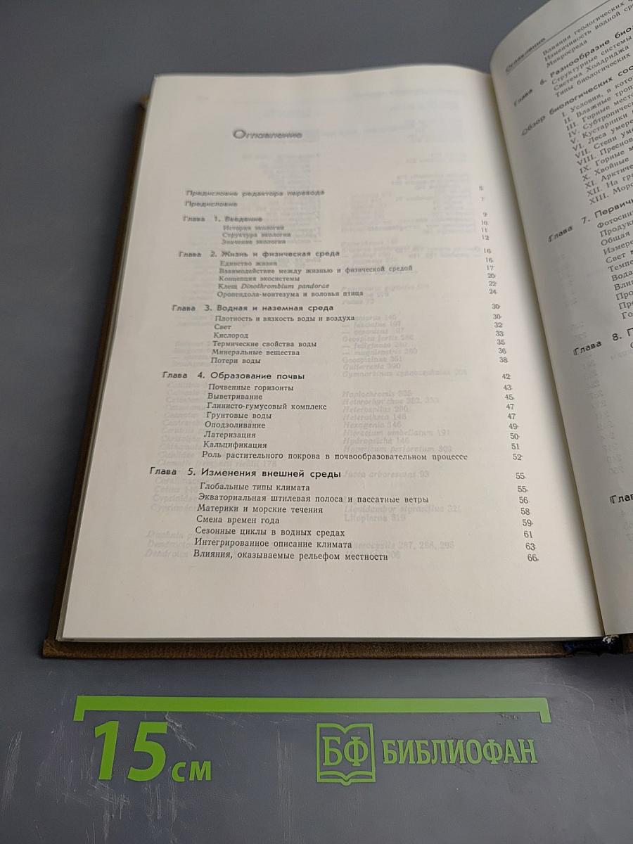 Основы общей экологии