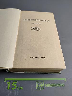 Западноевропейская лирика
