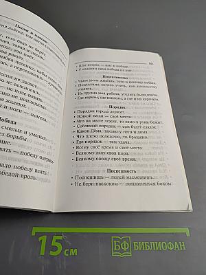 Пословицы, поговорки и крылатые выражения. Словарик школьника