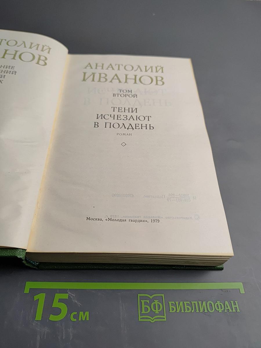 Тени исчезают в полдень, Том второй