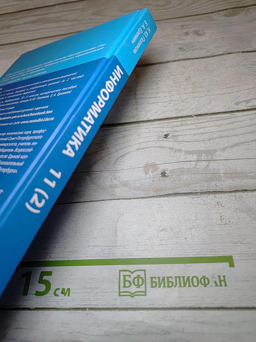 Информатика 11 класс, часть 2 (базовый и углубленный уровни)