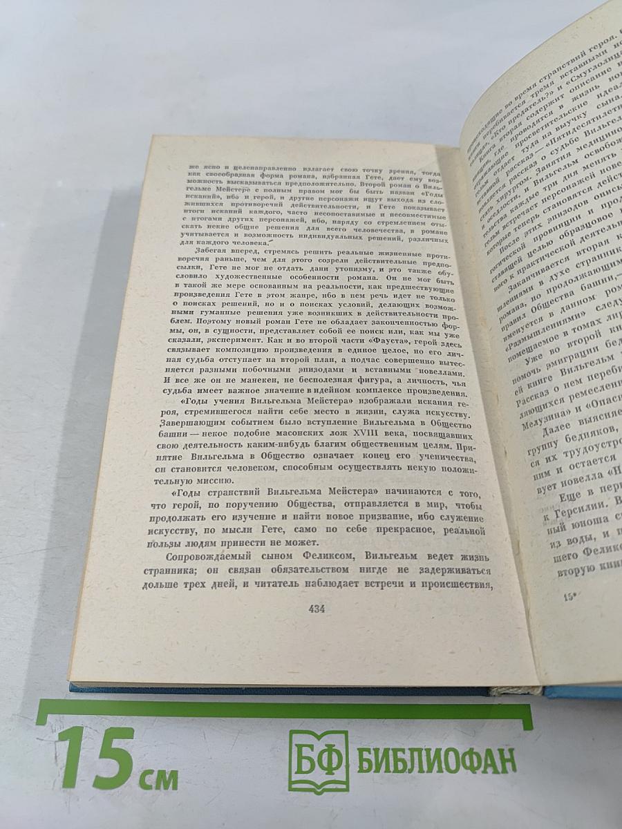 Собрание сочинений Том восьмой: Годы странствий Вильгельма Мейстера, или Отрекающиеся