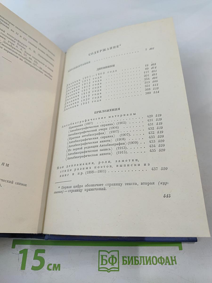 Собрание сочинений. Том седьмой. Автобиография 1915. Дневники 1904-1921