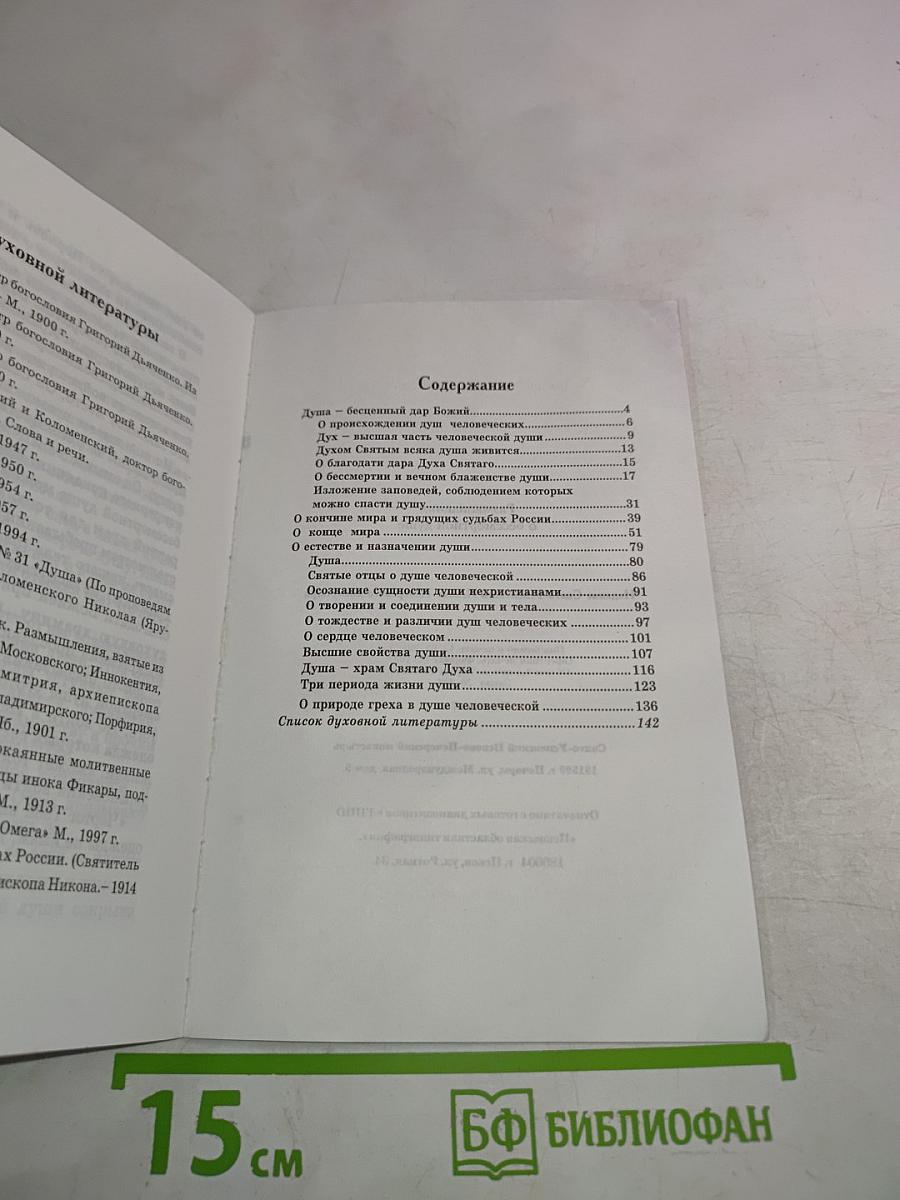 Размышления о бессмертной душе